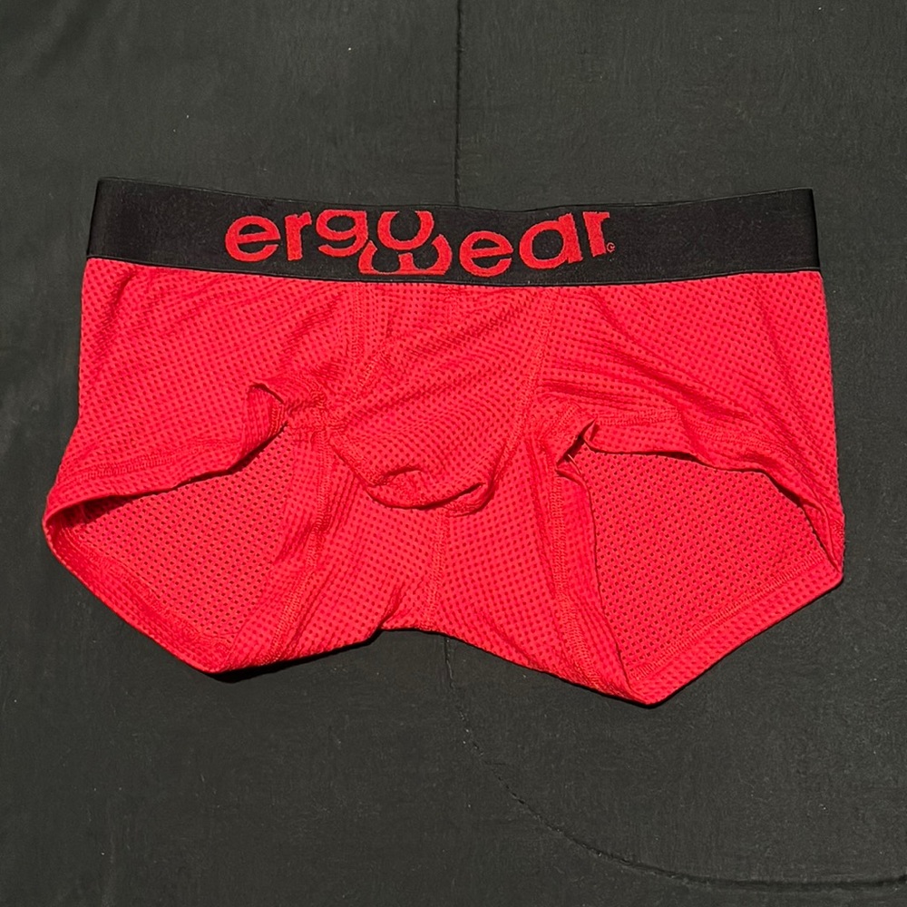 Men’s Red Ergowear Medium Mesh Mini Boxer